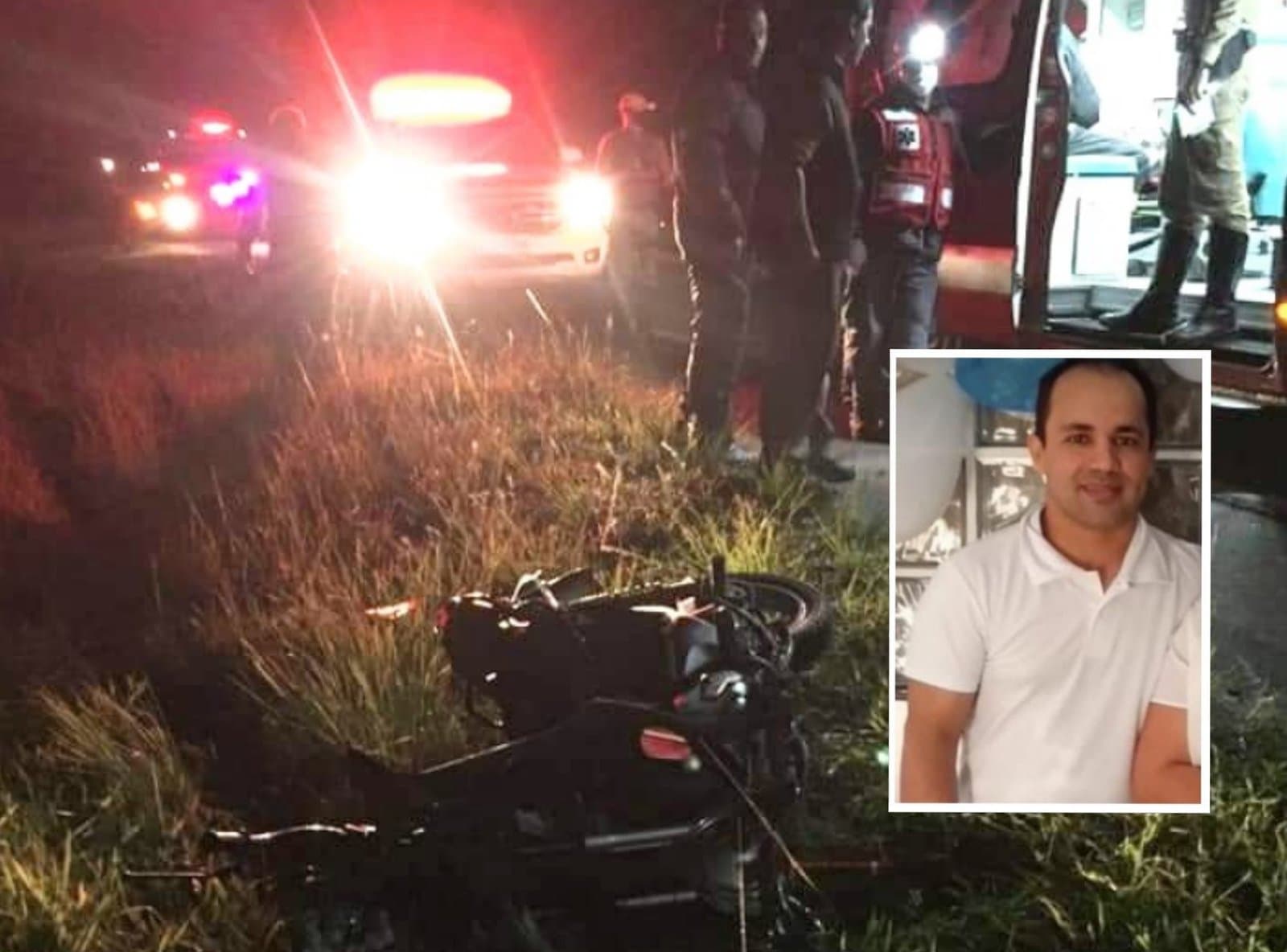 Motociclista envolvido em grave acidente em Jaguaruna morre no hospital