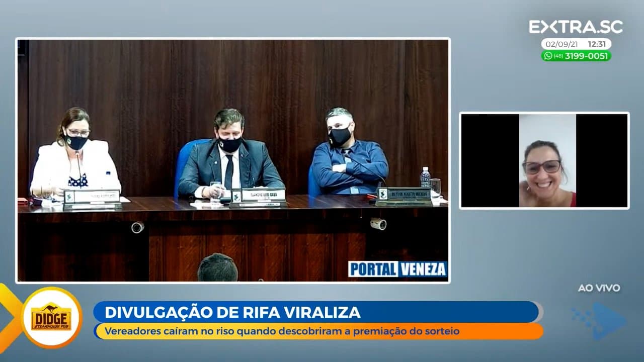 ASSISTA: "Eu quero a choca com pintinhos", brinca a vereadora da "rifa da fazendinha"