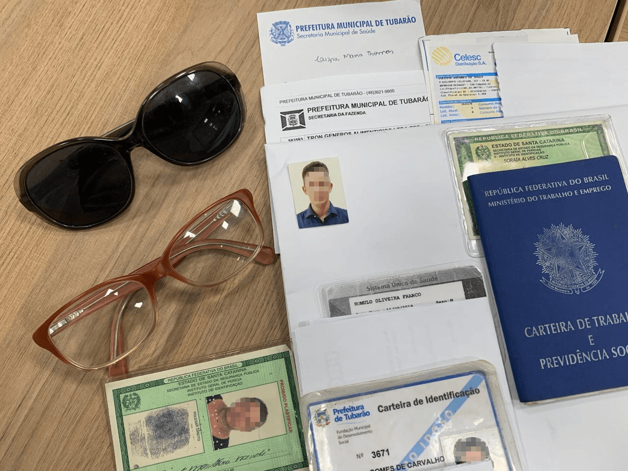 Moradores podem entrar em contato com o Facilita Tubarão para recuperar itens esquecidos no local