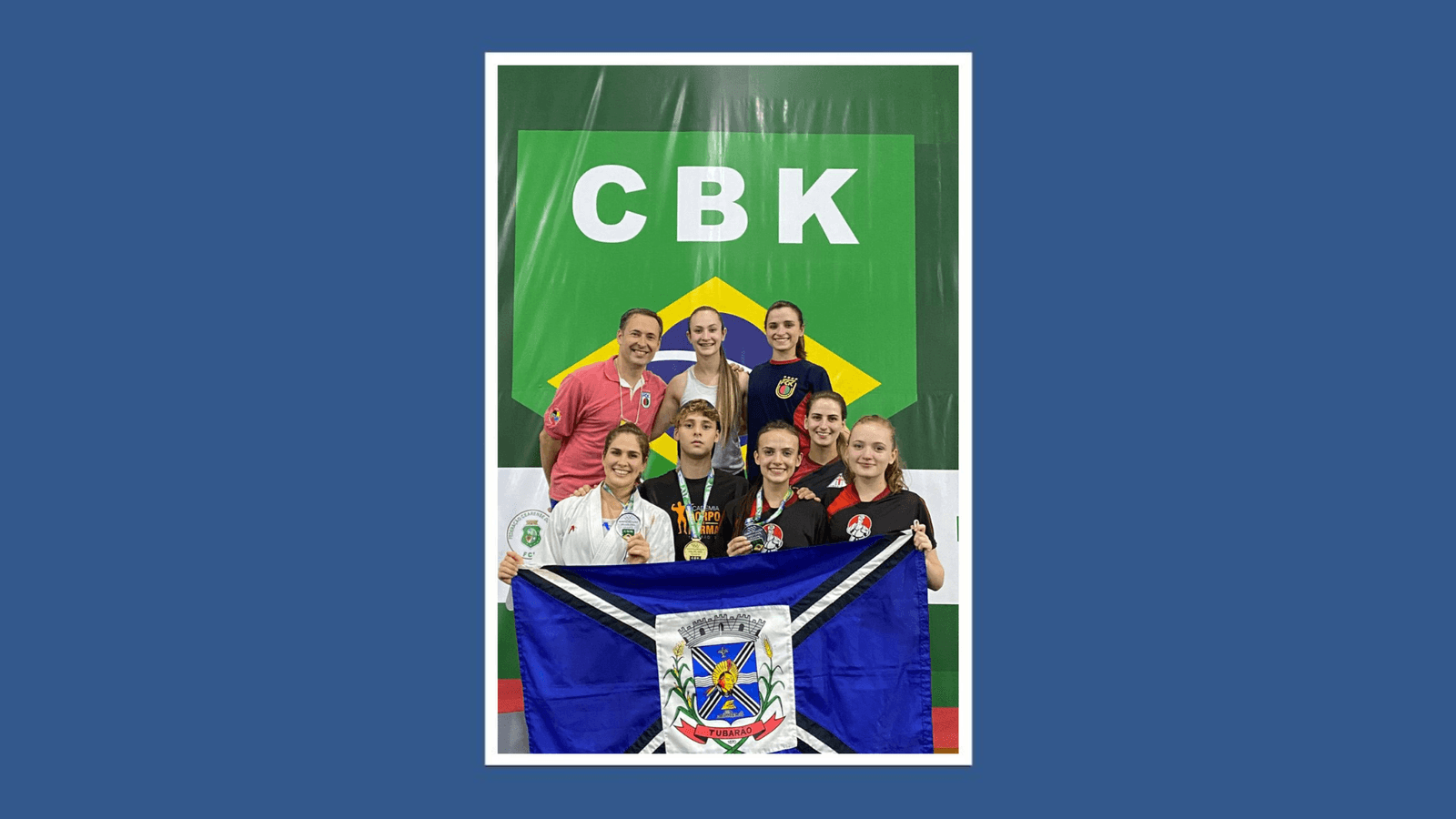 Tubaronenses garantem sete medalhas no Campeonato Brasileiro de Karatê