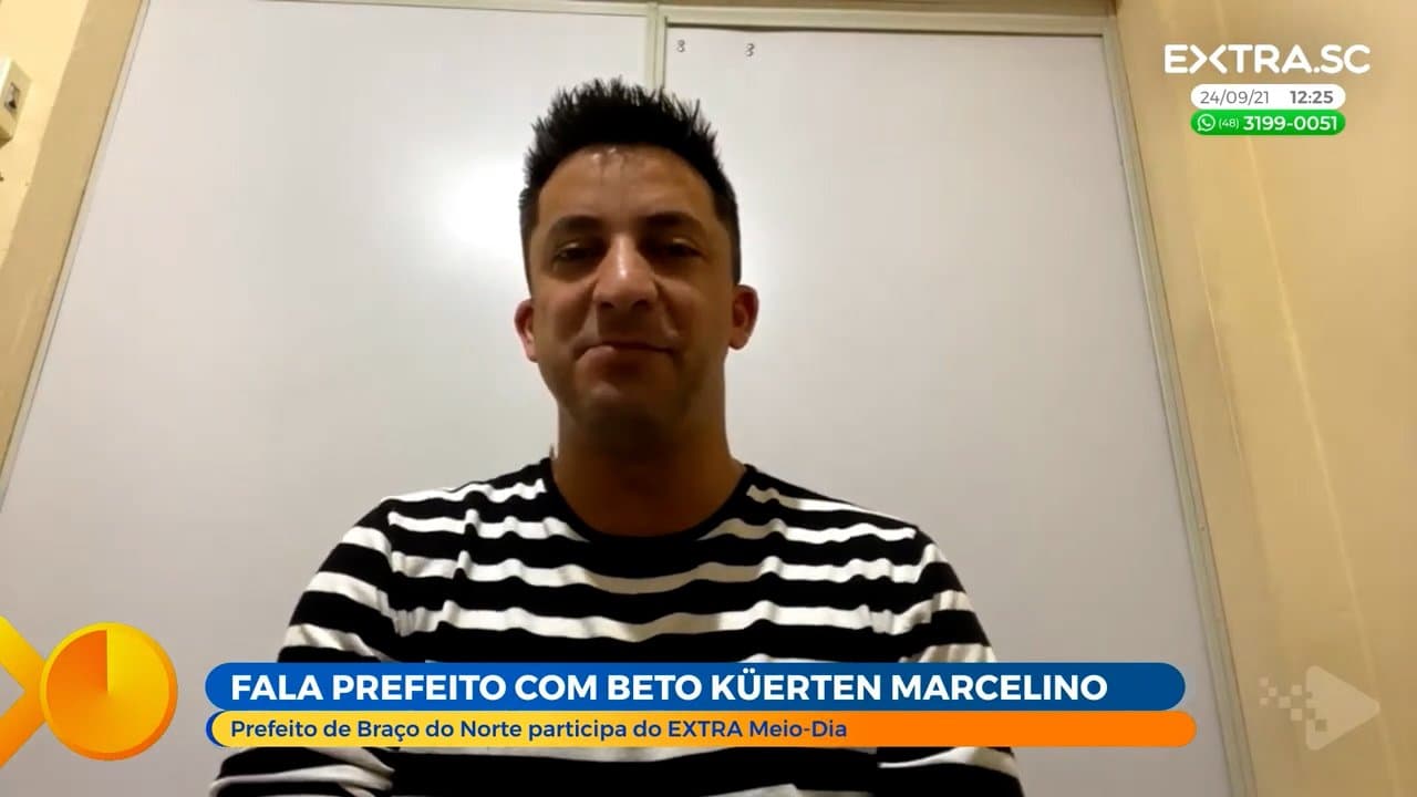 ASSISTA: "Fala Prefeito" com Beto Küerten Marcelino, de Braço do Norte