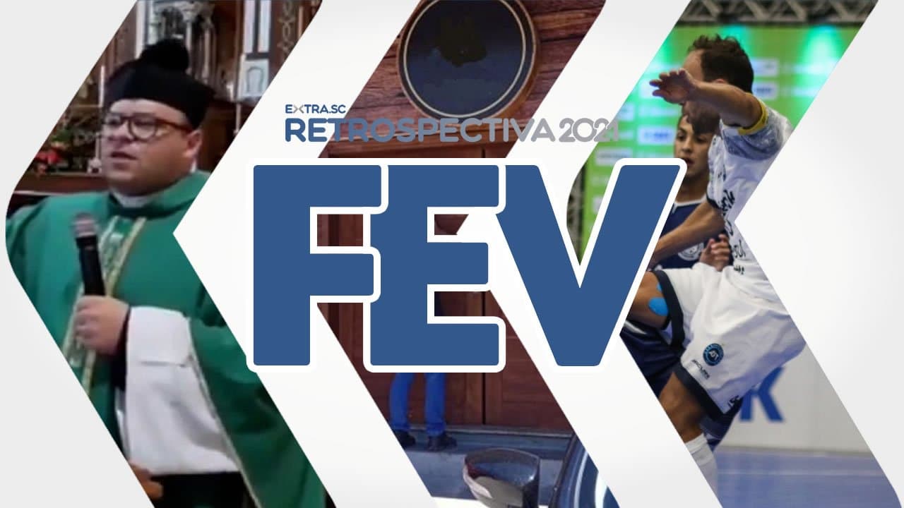 FEVEREIRO: Padre anti-vacina, açougue vende carne de cavalo e Taça Brasil em Tubarão