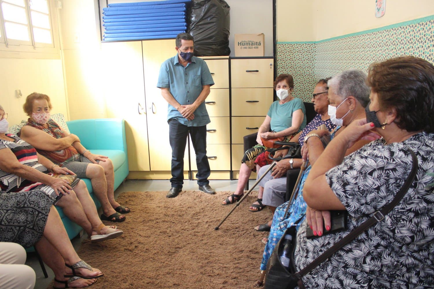 Cinco grupos de idosos serão reativados em Capivari de Baixo