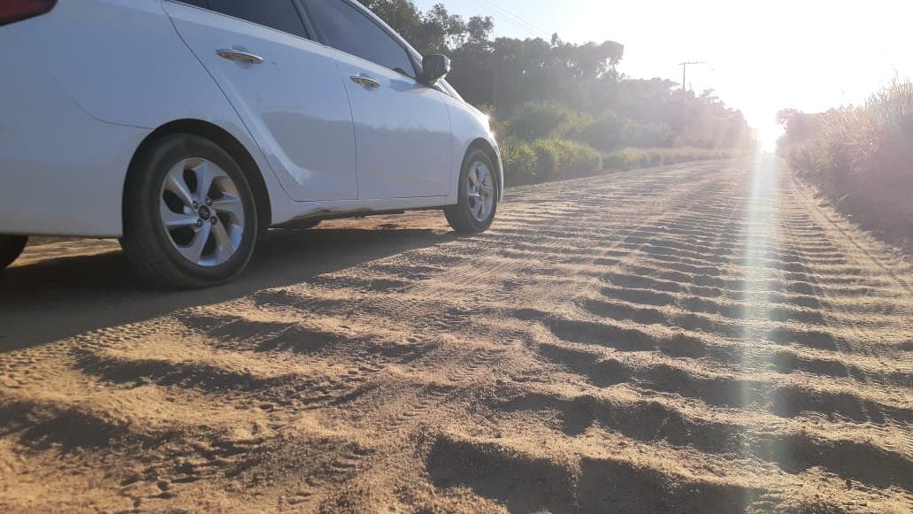 Acesso à Praia do Sol pelo Gi será pavimentado em duas etapas