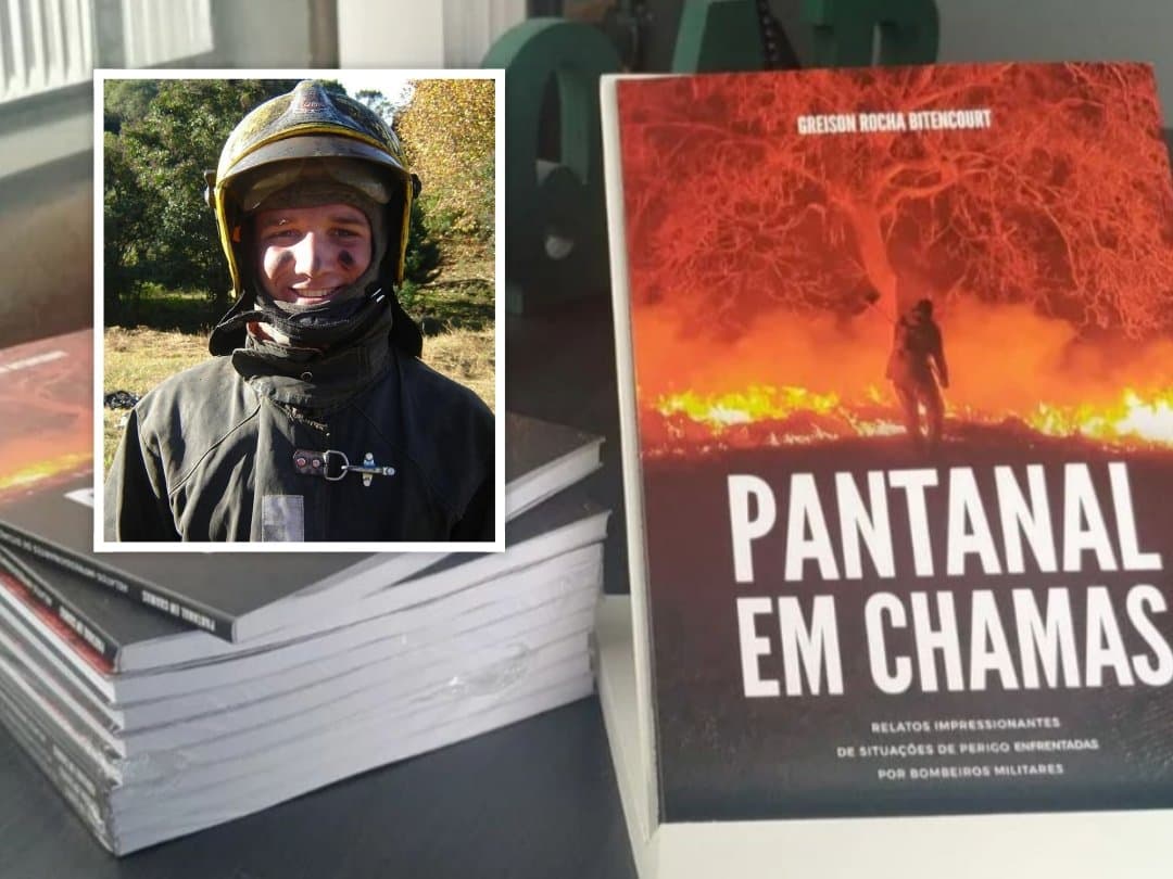 Bombeiro lança livro sobre operação no Pantanal