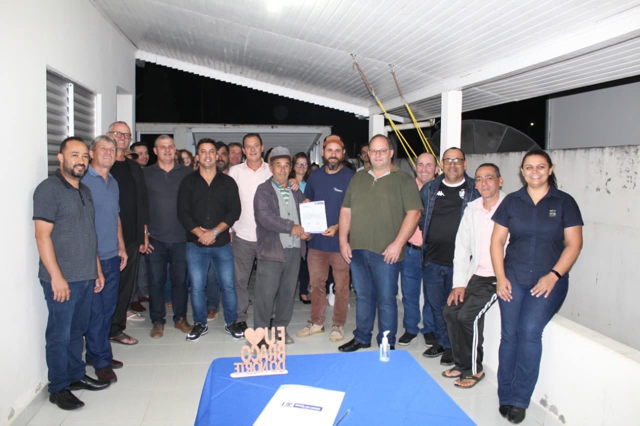 Mais de R$ 374 mil serão investidos em pavimentações no Sertão do Rio Bonito, em Braço do Norte