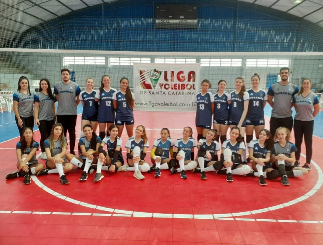 Vôlei de Tubarão se classifica para a segunda etapa da Liga de Santa Catarina
