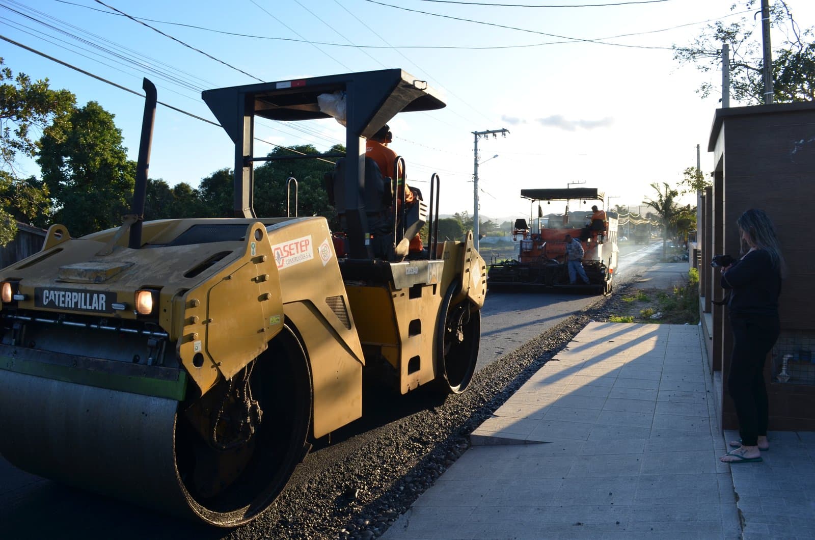 2,7 quilômetros da Estrada da Madre já receberam novo asfalto