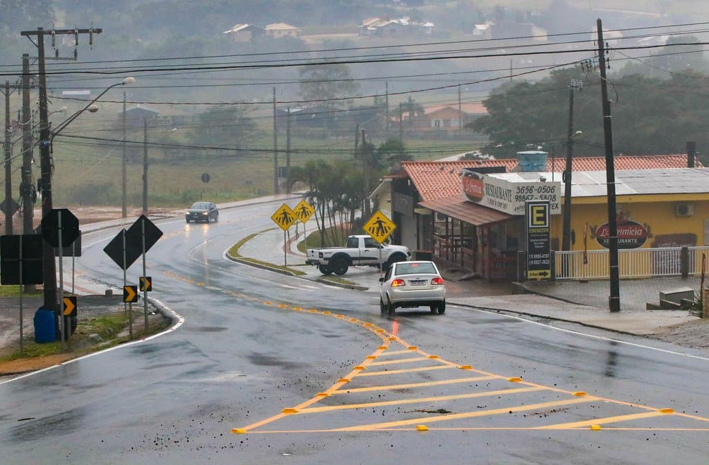 Principal acesso de Sangão é revitalizado