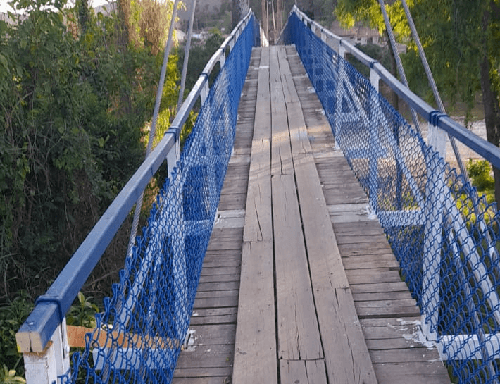 Após reparos, ponte pênsil do Bom Pastor é reaberta