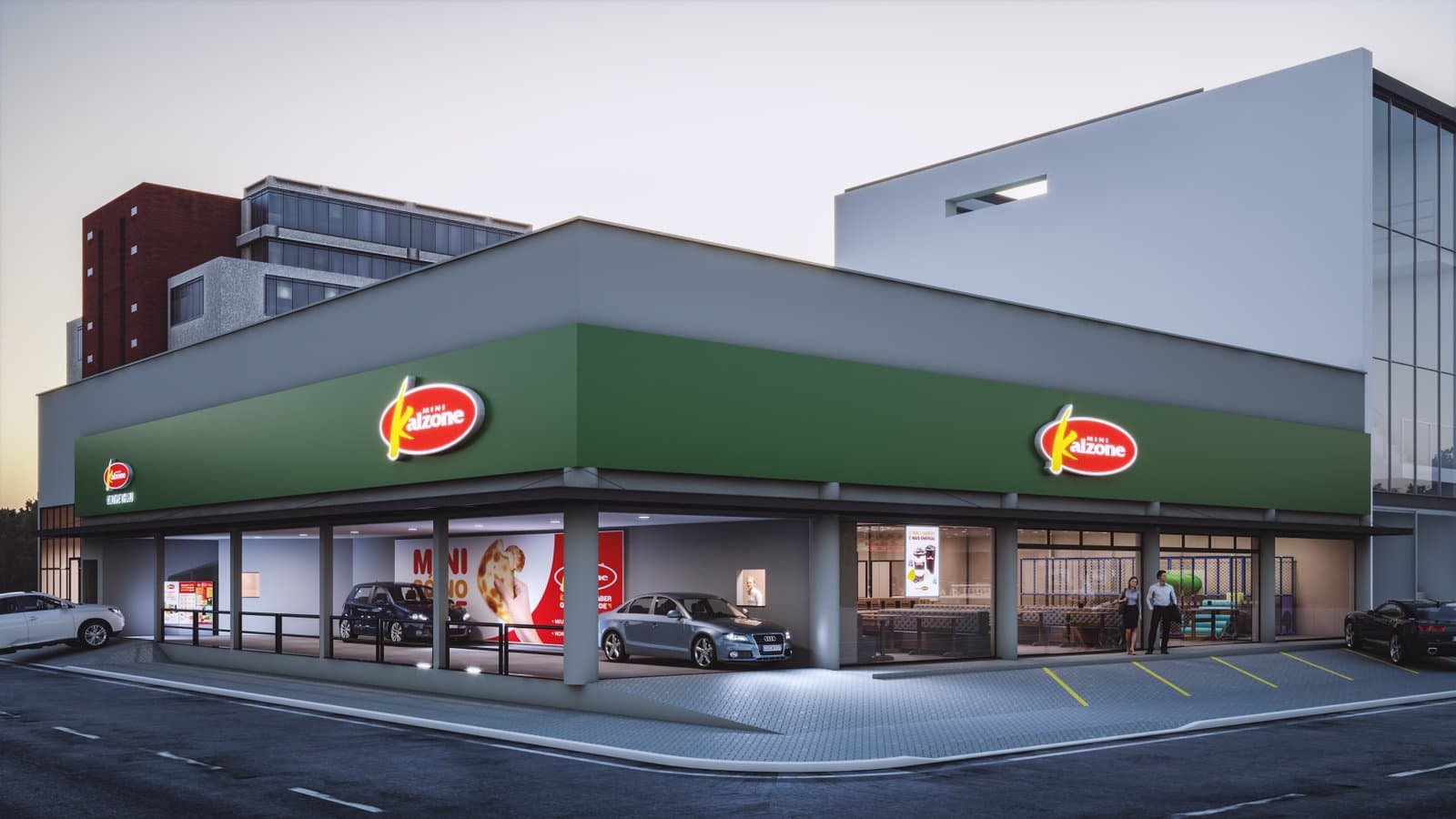 Tubarão receberá primeiro drive thru da rede Mini Kalzone do Brasil