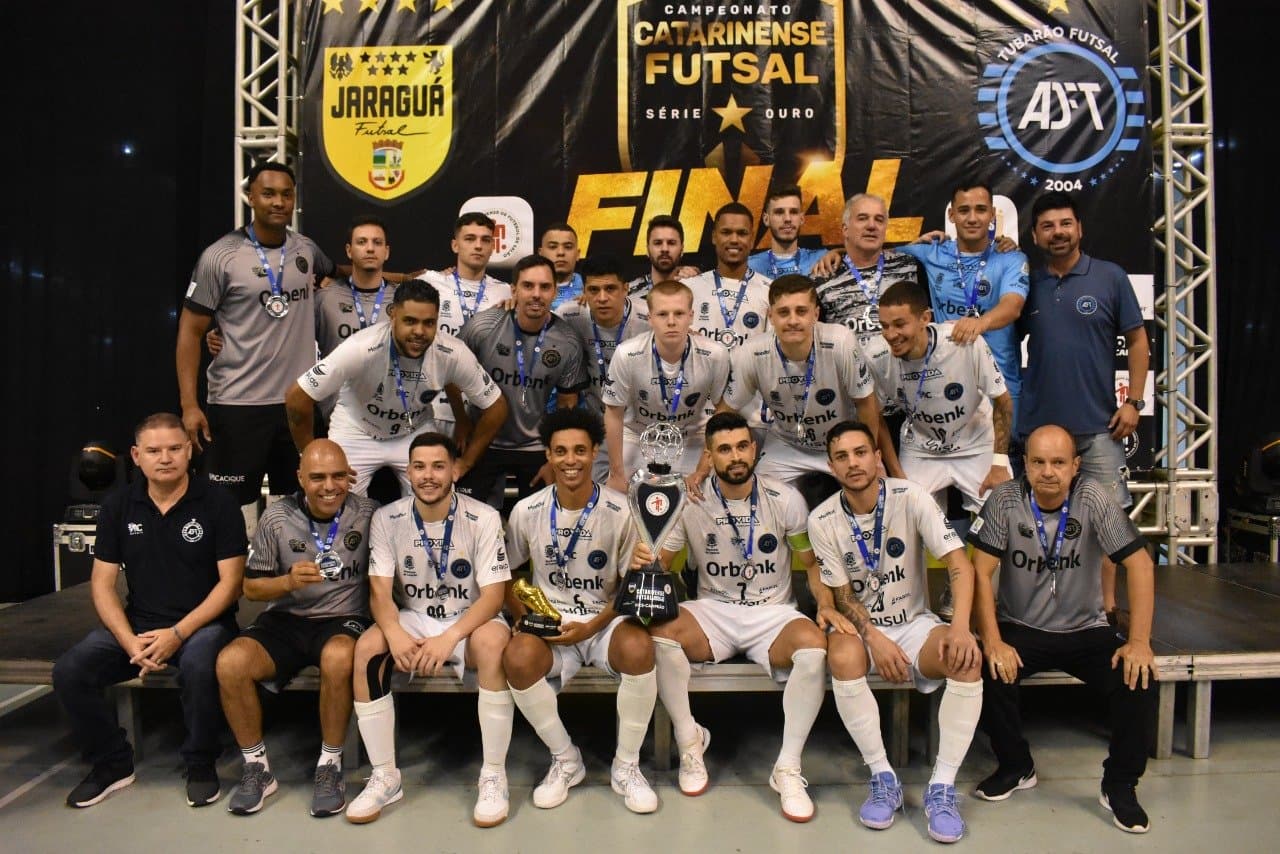 ESTADUAL: Tubarão Futsal é vice-campeão da Série Ouro