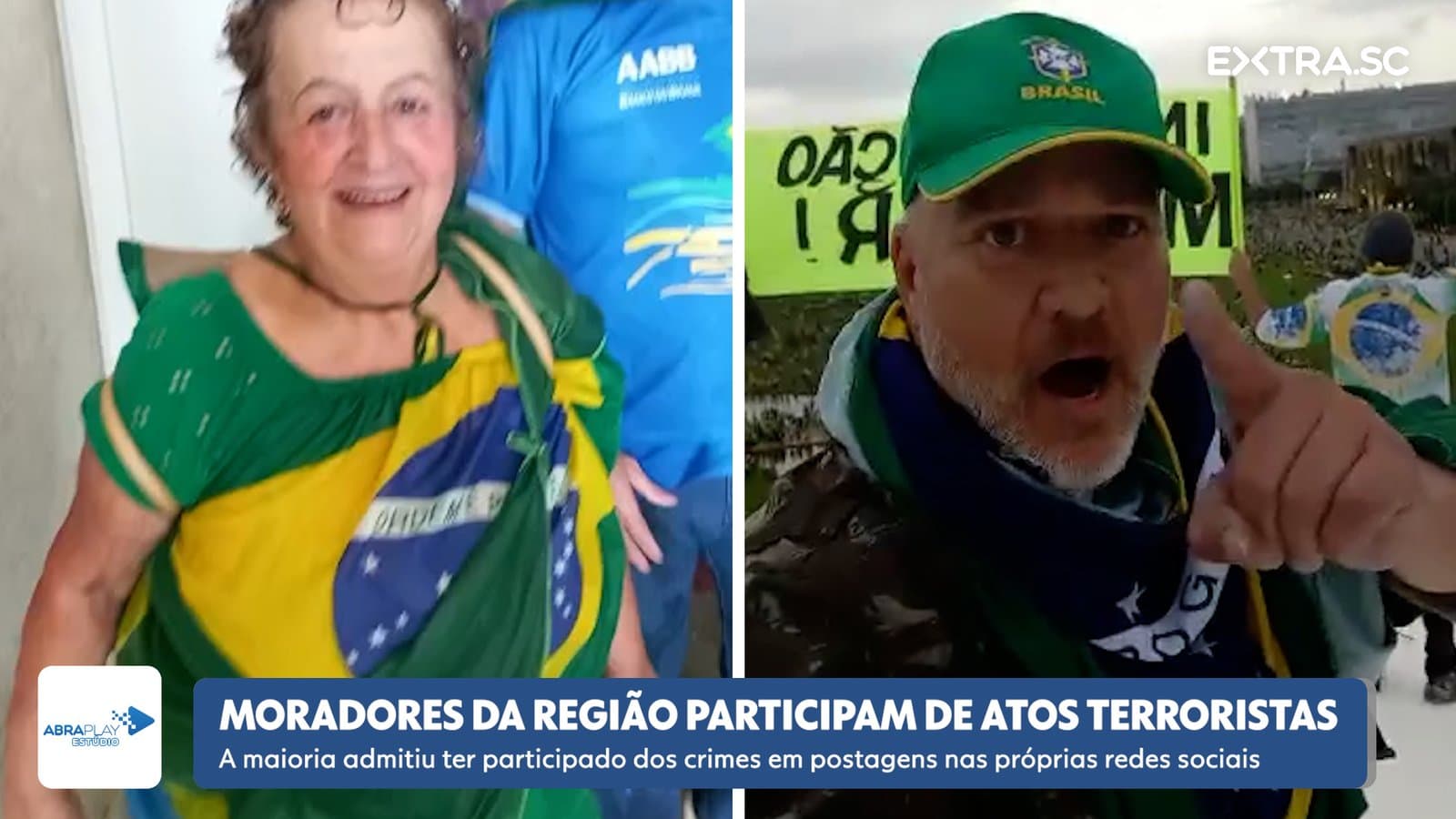 Moradores da Amurel que participaram de atos terroristas em Brasília são identificados