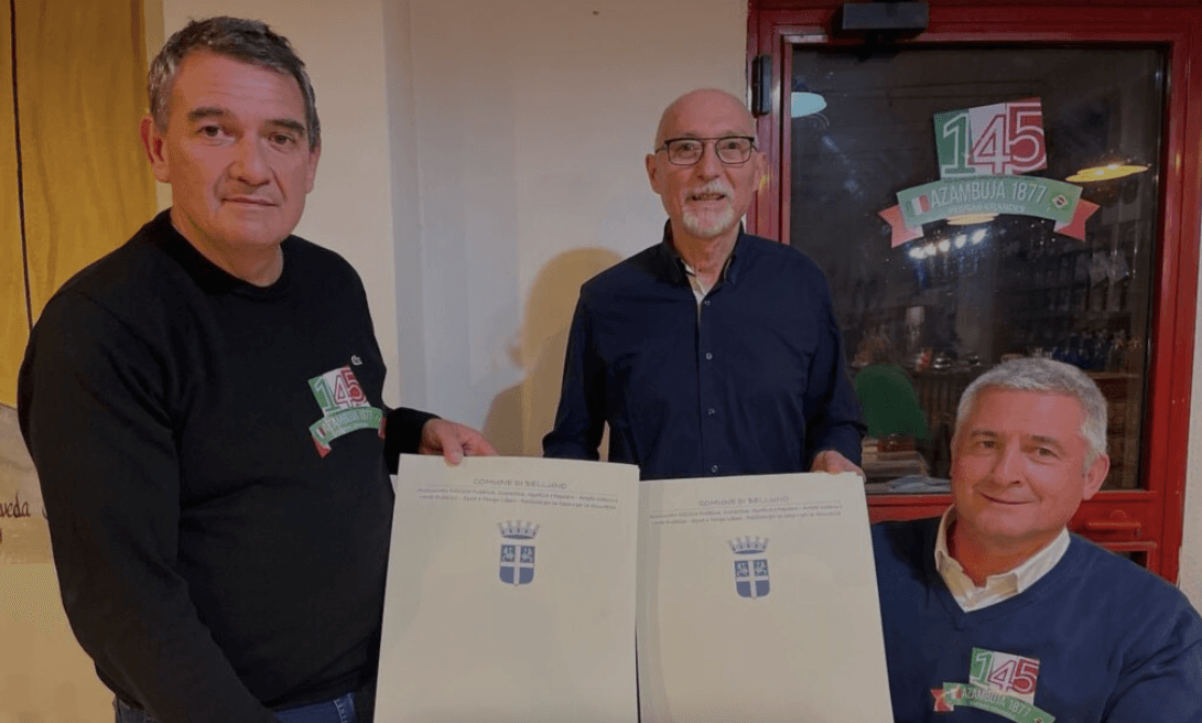 Pacto de amizade entre Pedras Grandes e Belluno é aprovado por ministro italiano