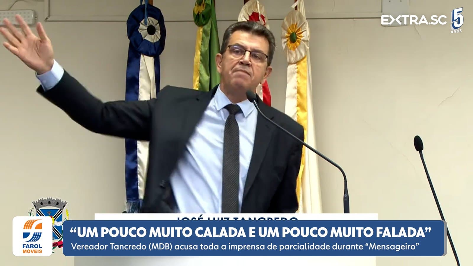 EDITORIAL: Vereador pesa a mão ao atacar trabalho da imprensa