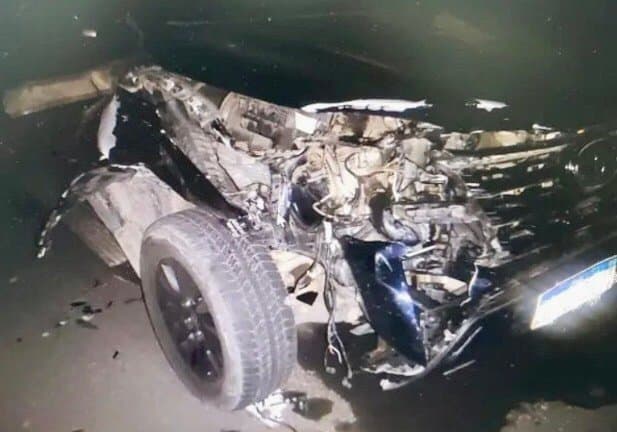 Mais um acidente na SC-370 é causado por vaca solta na pista