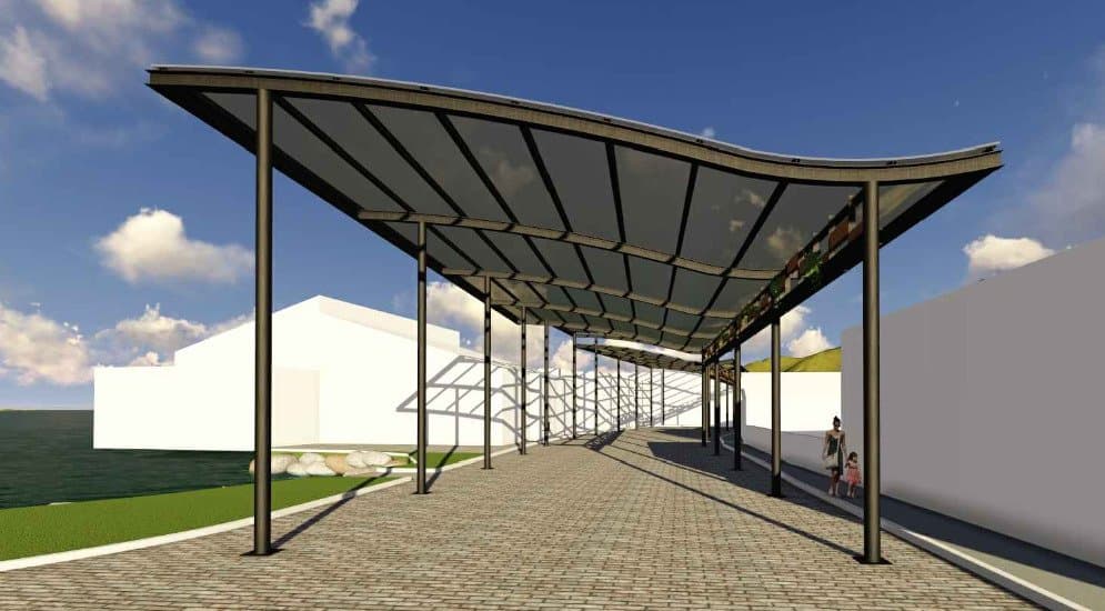 Projeto de rua coberta na Ponta da Barra é apresentado em Brasília