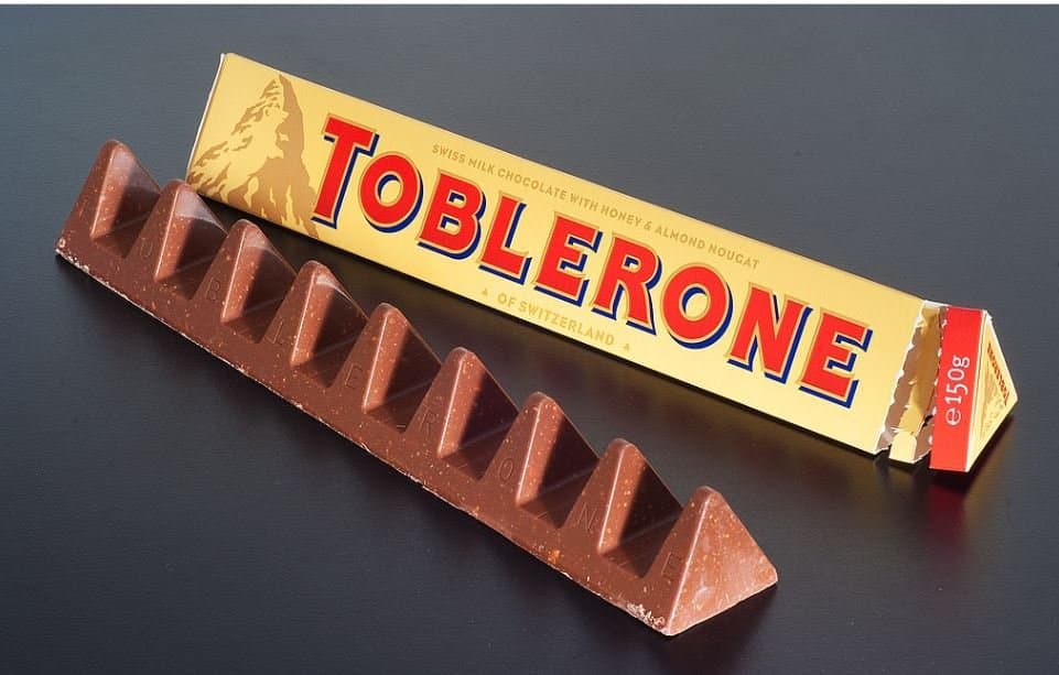 Toblerone é proibido de se intitular chocolate suíço e usar logo de alpes