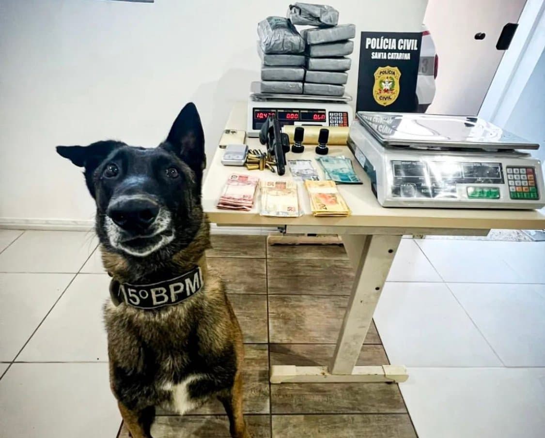 Após perseguição, homem é preso com mais de 10 kg de cocaína