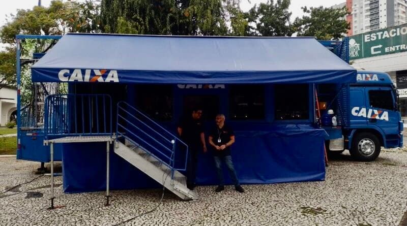 Caminhão Tudo em Dia Caixa está em Tubarão para regularização de dívidas