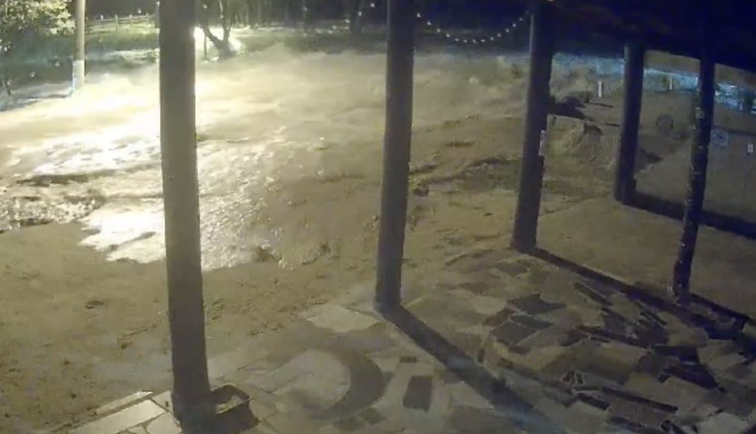 Possível tsunami meteorológico atinge praias da região durante a madrugada