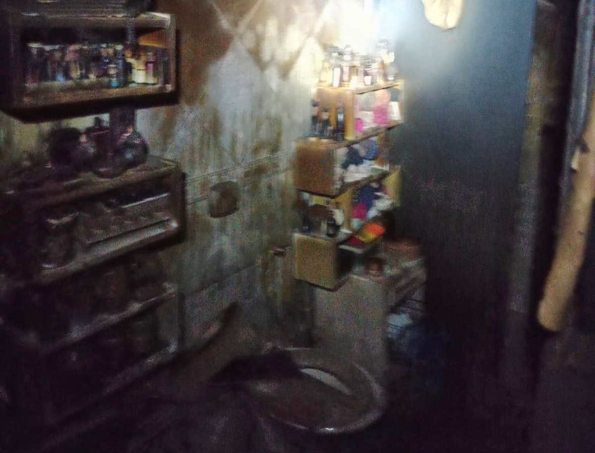 Cão morre durante incêndio em residência