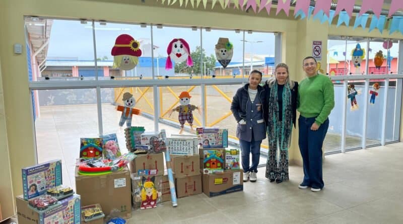 Escolas da rede municipal de ensino de Tubarão recebem jogos educativos