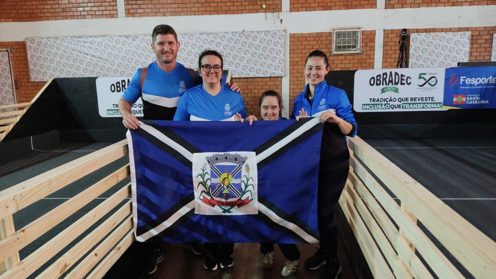 Atletas de Tubarão se destacam no Parajasc