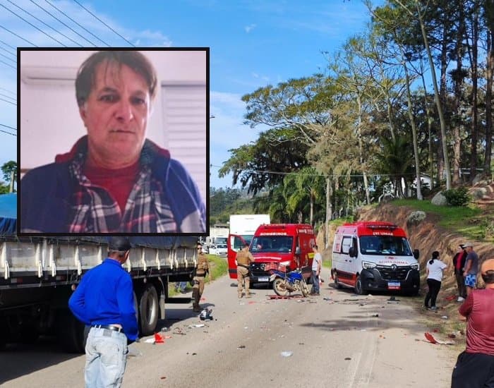 Identificado motociclista morto em acidente em Treze de Maio