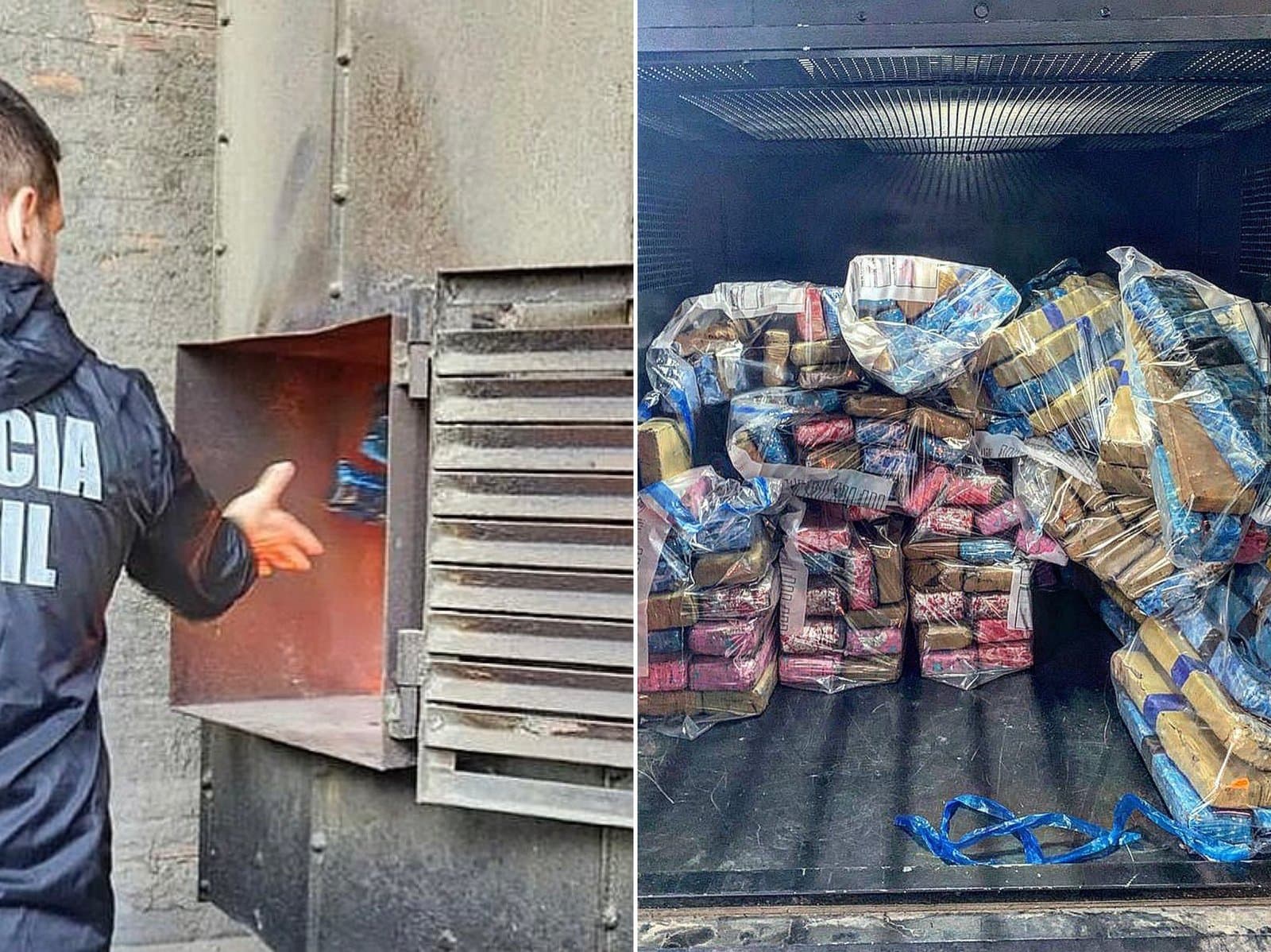 Quase uma tonelada de drogas é incinerada pela Polícia Civil de Tubarão